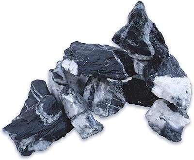 Natural Slate - Quartz Aquarium Stones